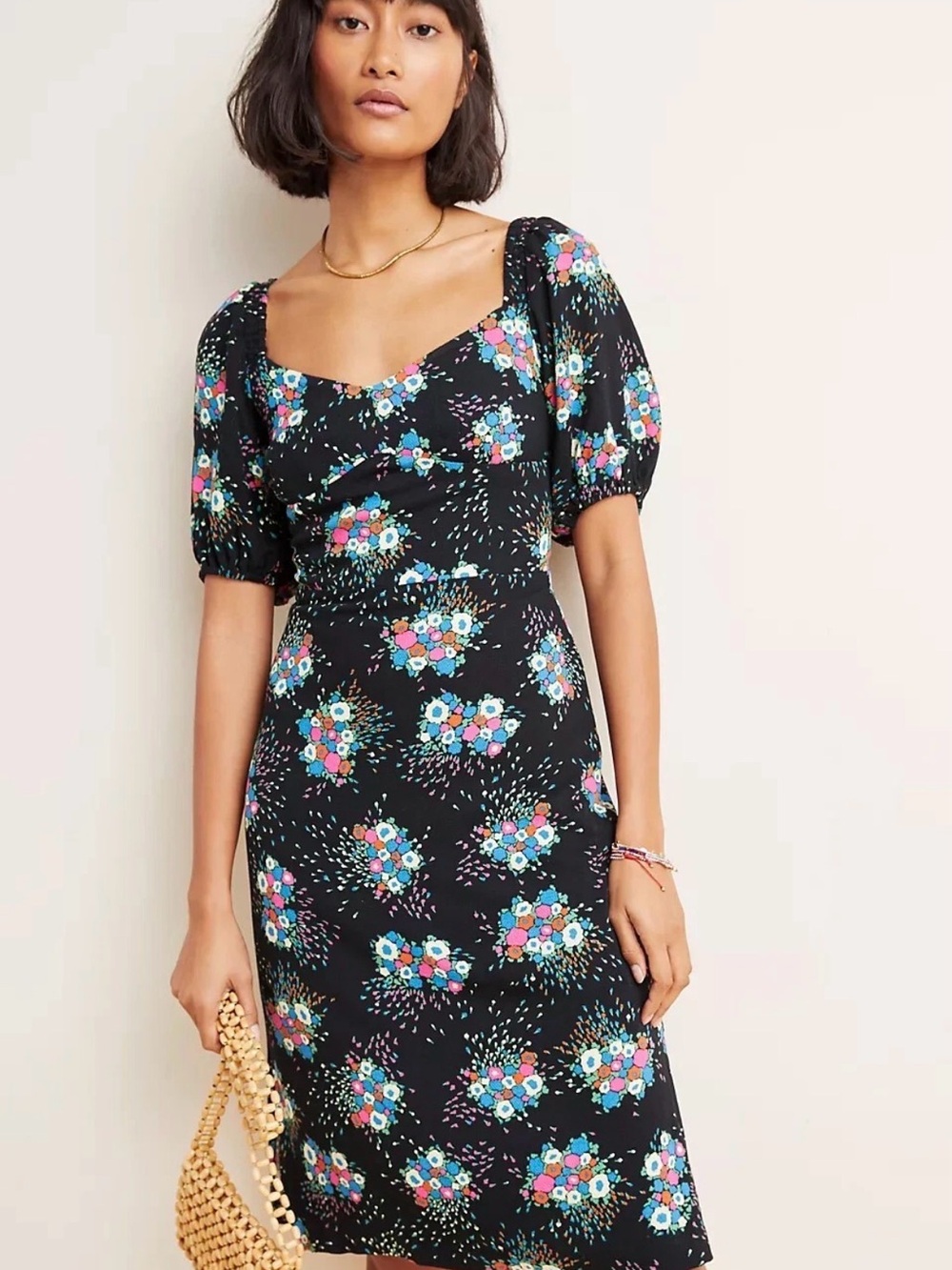 Anthropologie Scarletta Sweetheart Mini Dress (12)